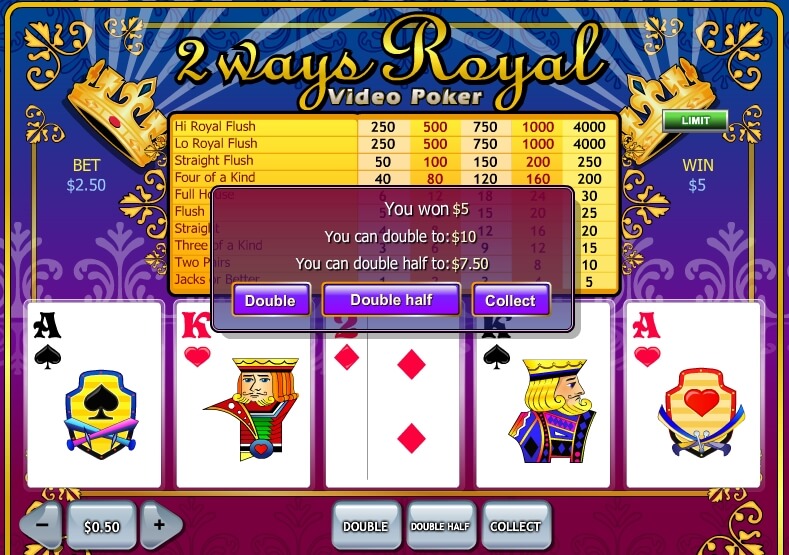 Playtech slot - 2 ways royal