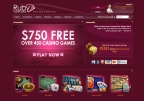 Ruby Fortune homepage
