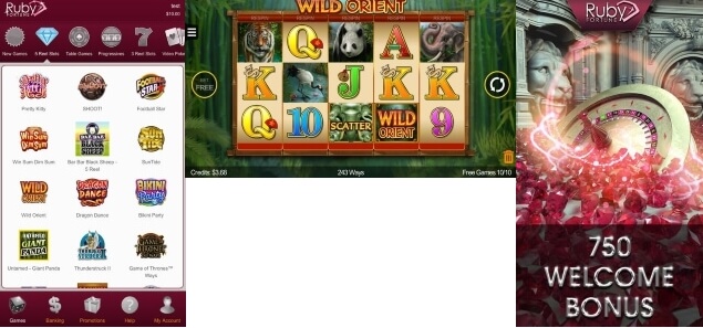 Ruby Fortune Casino iOS app